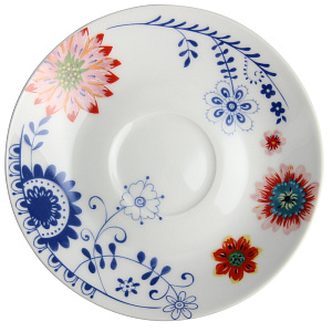 Чайный набор Синяя птица Коралл, 220мл, 12 предметов 000000000001132339