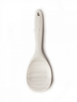 Ложка для мультиварки 22,5x6,8см DE'NASTIA мрамор серый/белый силикон/нейлон 000000000001230228