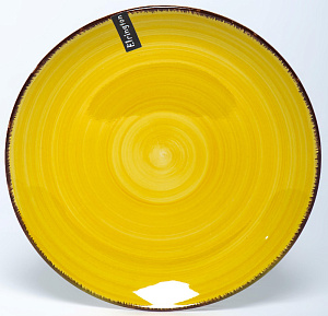 Тарелка десертная 19см ELRINGTON АЭРОГРАФ Медовый мелкая керамика 000000000001211171