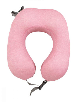 Подушка для путешествий DE'NASTIA 27х24x10см MEMORY (с эффектом памяти) розовый T600045 000000000001200006