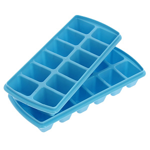 Набор формочек для льда 12 ячеек 2шт натуральный PLAST TEAM PT1809НАТ-12PN 000000000001001930