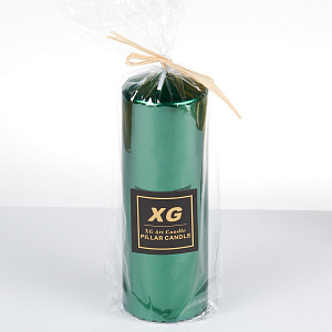Свеча 5х15см классическая колонна Pillar микс 000000000001209206