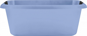 Таз Plast Team LICA, с ручками, прямоугольный, туманно-голубой, 30л, 600х365х225мм PT1164ТГ-5 000000000001202055