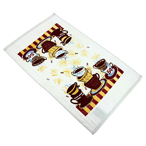 Полотенце махровое кухонное 37*62 "Китай" 250 г/м2 000000000001032352