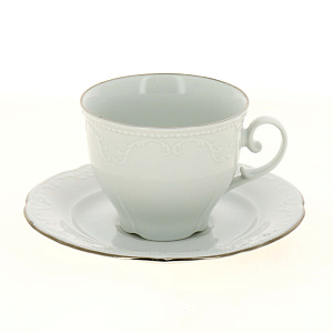 CAPRICE Пара чайная 170мл/блюдце Отводка платина CPR01CF220 000000000001189521