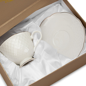 Пара чайная LAGARD 220мл/блюдце фарфор SH08084 000000000001219864