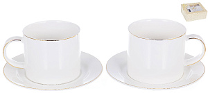 Набор чайный 4шт2чашки фарфор280мл/2блюдца Дакини подарочная упаковка Грация Balsford 101-01039 000000000001197908
