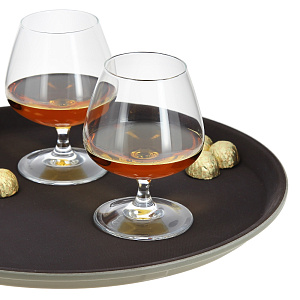 Круглый поднос Luxstahl, 35 см 000000000001064837