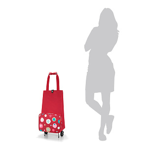 Сумка на колесиках Foldabletrolley funky dots 2 Reisenthel 000000000001123264