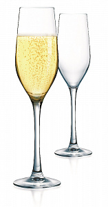 ВРЕМЯ ДЕГУСТАЦИЙ Набор бокалов для шампанского 4шт 160мл LUMINARC Шампань стекло 000000000001201054