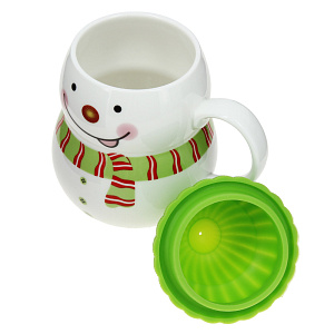 Кружка Снеговик Agness, 350мл 000000000001166317