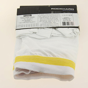 Трусы мужские Rockhard BOXERS XL белый 95%хлопок 5%эл 000000000001190417