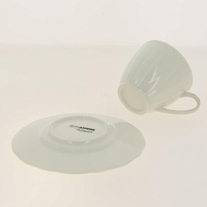 ILAY Пара чайная 200мл/блюдце недекорированная костяной фарфор BNILY02CT00 000000000001189468