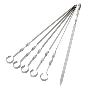 Набор шампуров Союзгриль, 45 см, нержавеющая сталь, 6 шт. 000000000001143318