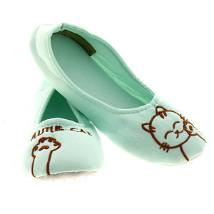 Обувь дом.ж(тапочки-балетки)LUCKY кот пэ 000000000001182634