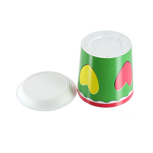 Кашпо с подставкой Сердце Деко Idea, 1.2л, 12.5 см 000000000001129825