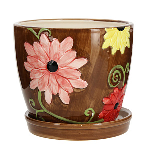 Цветочный горшок 15 см, 1.5л 000000000001156545