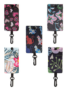 Сумка шоппер 45х62см для покупок складная до 15кг в ассортименте полиэстер 000000000001227591