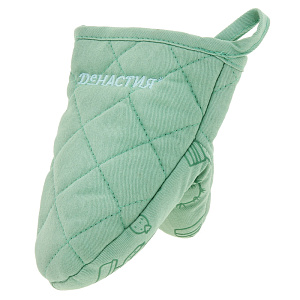 Руковица для кухни DE'NASTIA Кактусы зеленый 100%Хлопок K00012 000000000001167275