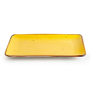Блюдо прямоугольное 30см TULU PORSELEN Reactive lemon фарфор 000000000001216224