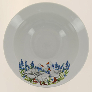 Салатник  фарфор 500 мл Гуси,094462 000000000001193508