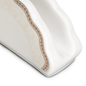 Салфетница Stephanie с перламутром золото фарфор 000000000001219788