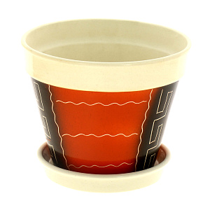 Горшок для цветов керамический Конус, 1.75л 000000000001159997