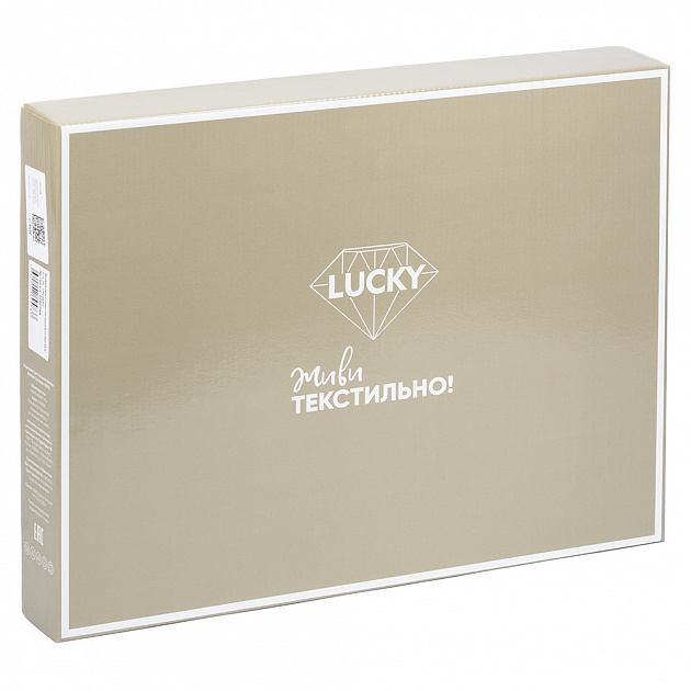 Комплект постельного белья 2-спальный LUCKY Тропический 50х70 пододеяльник 175х215см простынь 200х220см наволочки 50х70см-2шт поплин 100% хлопок 000000000001212746