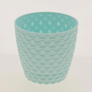 Кашпо 750мл SUN PLASTIK ромб пластик 446 000000000001188653