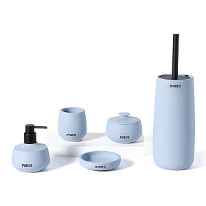 Органайзер универсальный для косметики и ванных аксессуаров DE'NASTIA SOFT COLLECTION голубой полирезина 000000000001215864