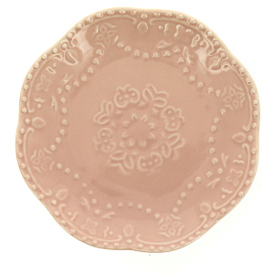 Тарелка 15см ф.кругБабочка розоваяHD-009P 000000000001181046