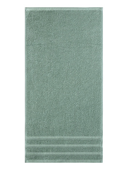 Полотенце махровое 35х70см LUCKY зеленое жаккард 100% хлопок 000000000001211700