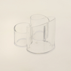 Органайзер 12х14см ПОСУДА ЦЕНТР прозрачный 000000000001177501