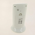 Будильник LUAZON HOME LB-02 Обелиск часы дата температура подсветка белый 835058 000000000001205697