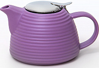 Чайник 700мл Elrington ФЕЛИЧИТА фильтр матовый фиолетовый подарочная упаковка керамика 109-06094 000000000001203897