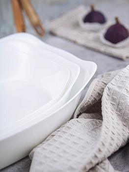 SMART CUISINE Набор форм для запекания 3шт CARINE опал Q0214 000000000001202923