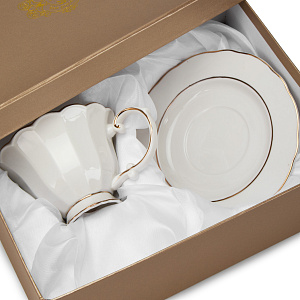 Пара чайная LAGARD 220мл/блюдце фарфор SH08086 000000000001219866