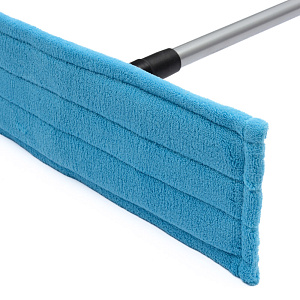 Швабра с насадкой 42х13х125см Avikomp  Вельвет микрофибра ручка металл  89321 000000000001202482