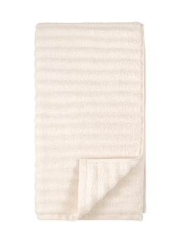 Полотенце махровое 70x130см DE'NASTIA Узкая Волна 500гр молочный хлопок 000000000001194309