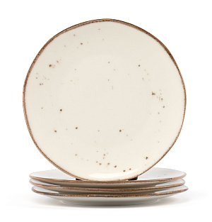 Набор столовой посуды 16 предметов TULU PORSELEN ORGANİK Reactive milky фарфор Набор столовой посуды 16 предметов TULU PORSELEN ORGANİK Reactive milky фарфор 000000000001216249