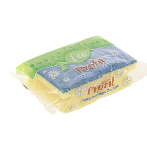 Губки д/посуды Эколайн ПРОФИЛЬ 2шт 000000000001154518