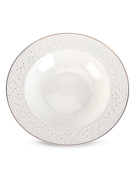 Тарелка суповая 23см LA PERLA фарфор 000000000001219738