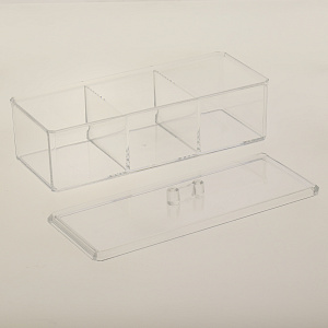 Органайзер 9,2х23,1х7см ПОСУДА ЦЕНТР прозрачный 000000000001177502