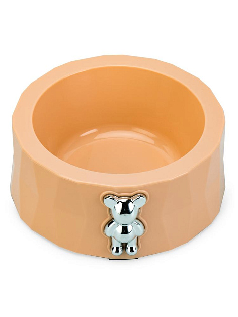 Миска для животных 17х16х7см МИШКА в ассортименте полипропилен 000000000001229125