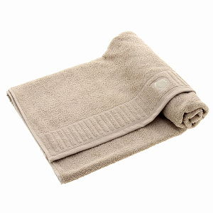 Полотенце DE'NASTIA 70х130см бежевый 100%Хлопок D000009 000000000001105031