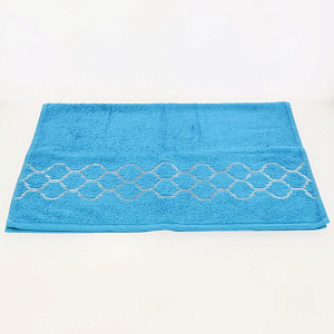 Пол-це 50х80 Дрезден Бирюз,хл100%,пл450 000000000001188140