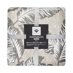 Покрывало 220x240см LUCKY Лист ультрастеп полиэстер 000000000001219018
