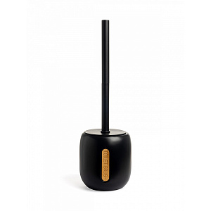 Щетка для унитаза 11x10,5x35,5см DE'NASTIA BAMBOO черный керамика 000000000001225140