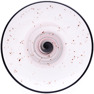 Набор столовой посуды 19 предметов TULU PORSELEN Galaxy milky/bordeaux фарфор 000000000001212285