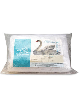 Одеяло 2-спальное 172х205см ЭДОМ EDH Лебяжий пух полиэстер/силиконизированное полиэфирное волокно 000000000001227006